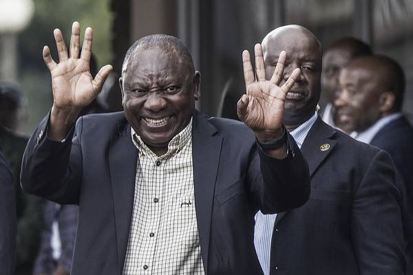 South Africa’s ruling ANC rows in behind embattled Ramaphosa