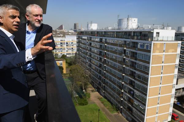 Corbyn is right at home talking about the housing crisis