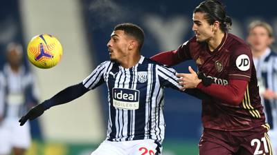 West Brom’s Karlan Grant out for up to six weeks