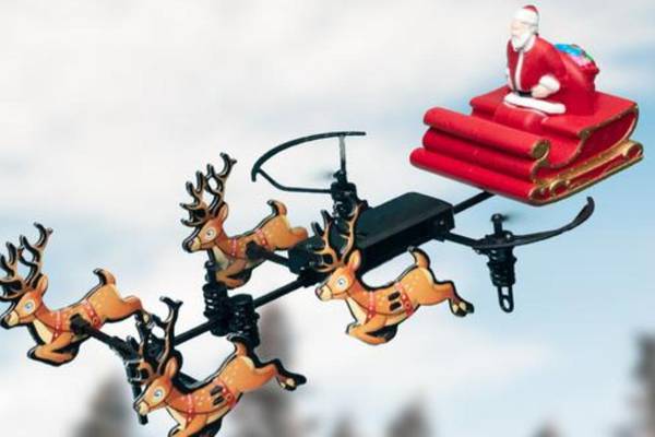 Tech Tools: Santa swoops down this year in a drone