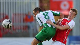 St Patrick’s Athletic huff and puff but Zalgiris blow them away in Richmond Park