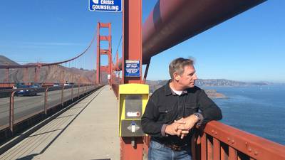Golden Gate guardian builds bridge between  suicide and life