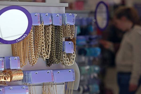 Claire’s, the fashion accessories chain, to file for Chapter 11 bankruptcy in US