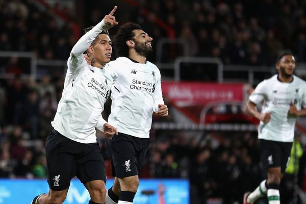 Salah nets again as Liverpool brush aside Bournemouth