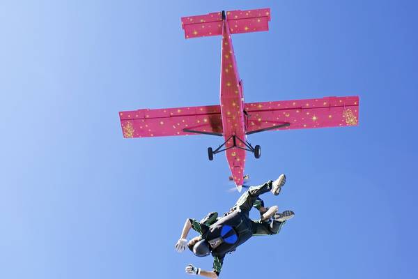 Eoin Colfer: ‘I checked my parachute and realised that I was indeed going to die’