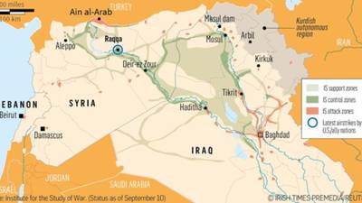 US and allies launch airstrikes on Islamic State targets in Syria