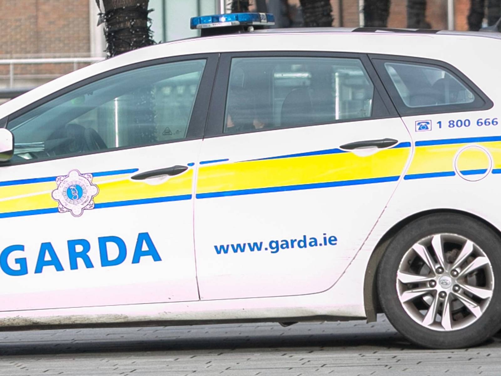 22/01/2021 ****FILE PHOTO ****
A Garda Car at the CHQ building at The IFSC in Dublin's city Centre 
yesterday.Garda in Store Street investigating the serious assault that occurred on the pedestrian walkway, between Georges Dock and Custom House Quay IFSC Dublin 1 on Wednesday night 20th January 2021 have made an arrest. 
Photo:Gareth Chaney/Collins