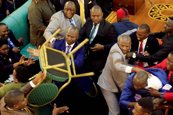 Parliaments that fight: Eggs, tear gas and grabbing the PM’s groin