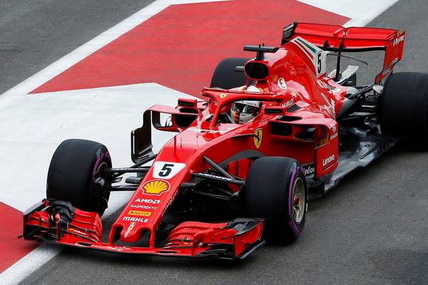Sebastian Vettel takes third straight pole in Azerbaijan