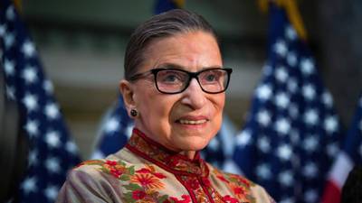 US supreme court justice Ginsburg fractures three ribs in fall