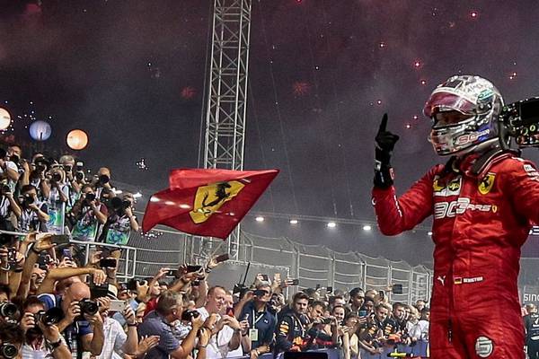 Vettel ends barren run as Singapore proves a home from home again