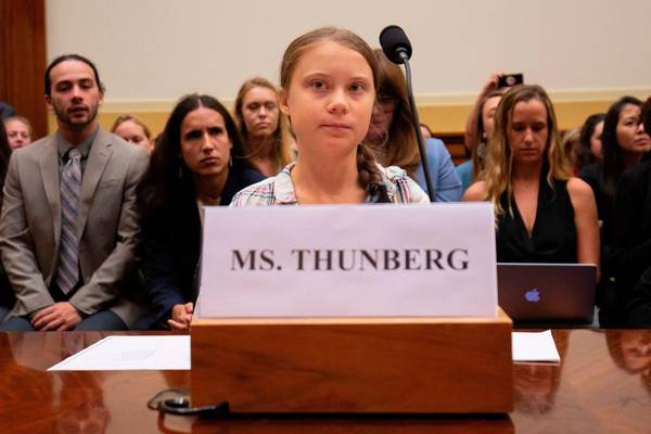 Greta Thunberg in the US: ‘Don’t listen to me. Listen to the scientists’