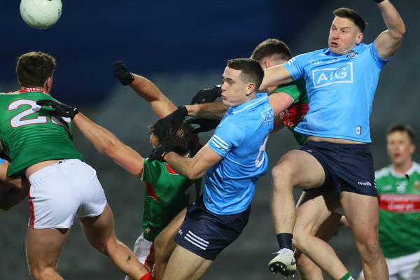 Hard-fighting Mayo knocked for six as Dublin make it the half-dozen