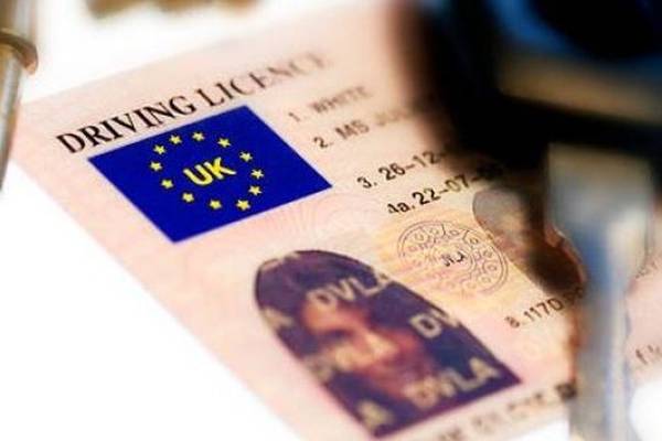 Minister says it is ‘disturbing’ that 36,000 UK driving licences still not exchanged