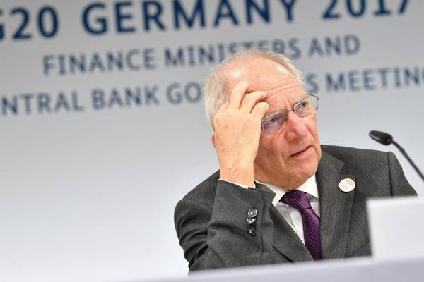 Warnings as G20 financial leaders drop free-trade pledge