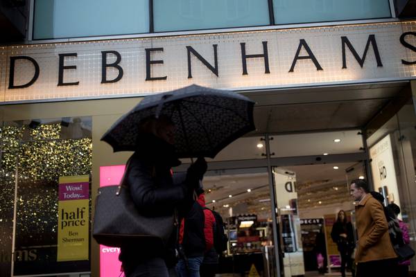 Debenhams issues profit warning despite ‘constructive’ talks