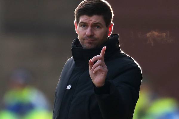 Steven Gerrard unfazed by the pressure as he sets high targets for Rangers