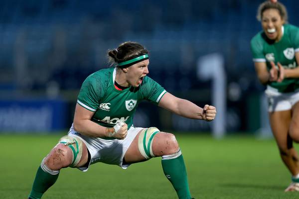 Ciara Griffin signs off in style as Ireland edge past Japan