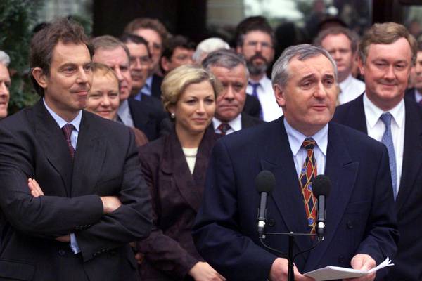 John Bowman: Peace deal forced Fianna Fáil to dial down ‘lost Six Counties’ rhetoric