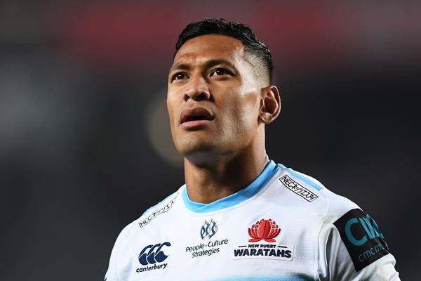 Israel Folau sets up crowdfunding page to help fight Rugby Australia