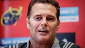 Dragons game on Friday set to be Erasmus’s last as Munster coach