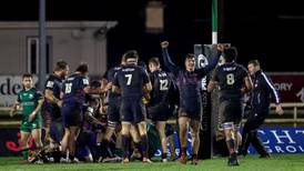 Edinburgh stun Connacht in final play at a sodden Sportsground