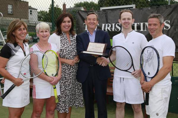 Hooke & MacDonald win SCSI/Irish Times tennis tournament