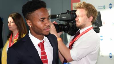 Jeers for Liverpool’s new Young Player of the Year Raheem Sterling