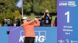 Leona Maguire overcomes shaky start to end day one tied for fifth at Irish Open