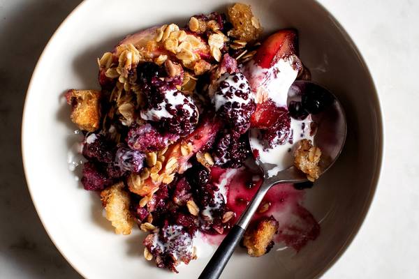 Yotam Ottolenghi: A breakfast crumble for early birds with a sweet tooth