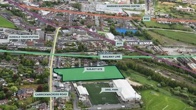 Dundalk town centre site with residential potential for €975,000