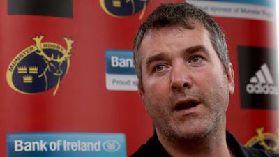 Earls out but Foley expects Munster to raise game