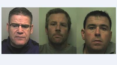 Three senior Kinahan gang members facing up to life in prison in the UK