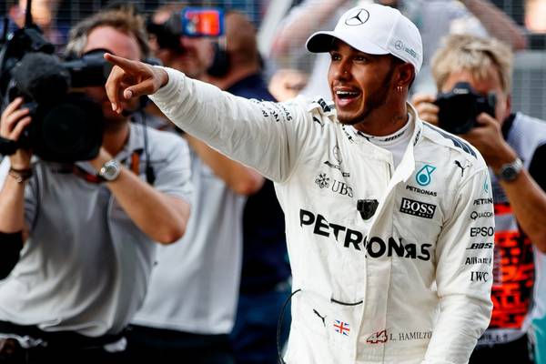Lewis Hamilton on pole in Malaysia as engine touble leaves Vettel at back of grid