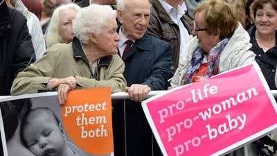 Thousands protest in Dublin against abortion law