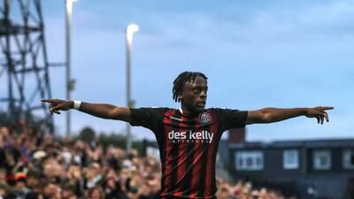 In-form Bohemians striker Jonathan Afolabi called up to Ireland squad for Dutch game