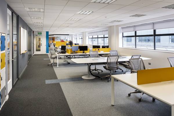 IFSC office suite available at competitive rent of €45 per sq ft