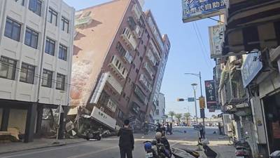 Taiwan’s strongest earthquake in 25 years leaves at least nine dead and almost 1,000 injured