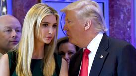 Trump retweets praise for Ivanka from UK instead of daughter