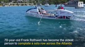 70-year-old becomes oldest person to row across Atlantic solo