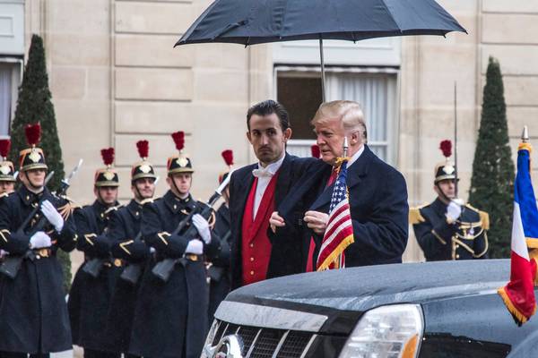Rain forces Trump to cancel France memorial at US cemetery
