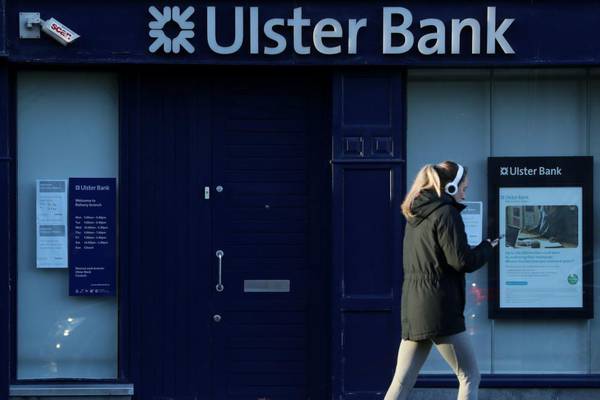 Ulster Bank starts giving six months’ notice to account holders to move