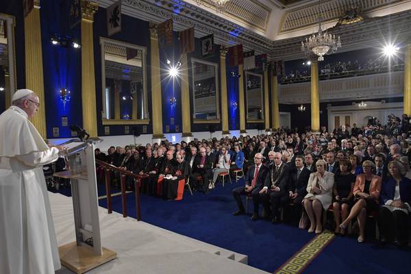 In his own words – speech by Pope Francis at Dublin Castle