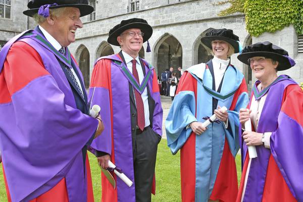 Fintan O’Toole conferred with honorary doctorate
