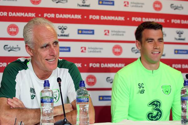Mick McCarthy would ‘be thrilled with a draw’ against Denmark