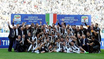 Juventus beat Crotone to secure a sixth straight Serie A title