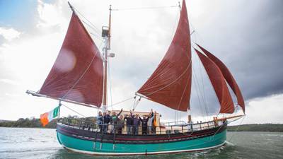 Brian Boru sailing experience to  sail under tourist winds