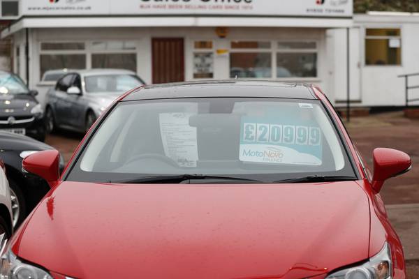 New car sales stuck in second gear as rate of used UK imports accelerates