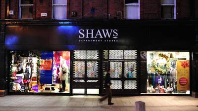 Mixed fortunes for Shaws department stores