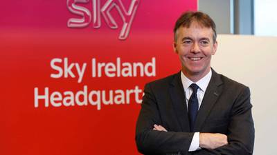 Sky will invest €1.25bn in Ireland over five years, chief says